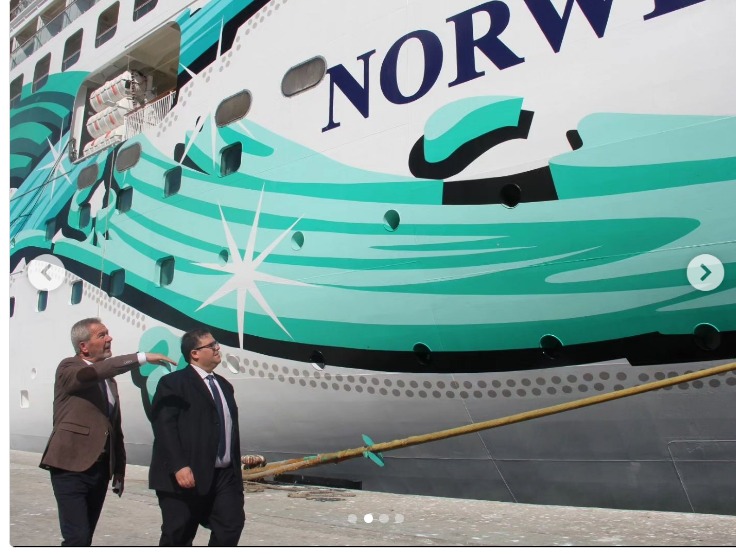 Tras la llegada al Puerto de Motril del Norwegian Jade, la temporada de cruceros finalizará la semana que viene con el Náutica y el Seadream I